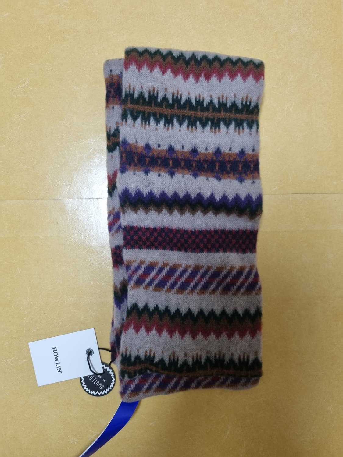 하울린 울른 원더 스카프 머쉬룸 새상품 상품이미지1