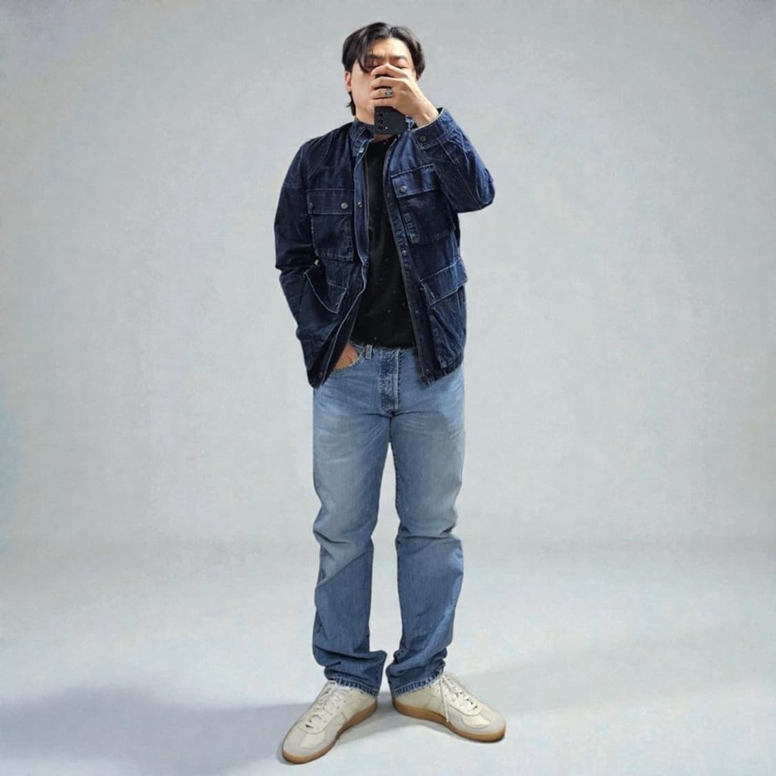 GAP 갭 모토사이클 데님 워크 자켓 M0463 상품이미지2