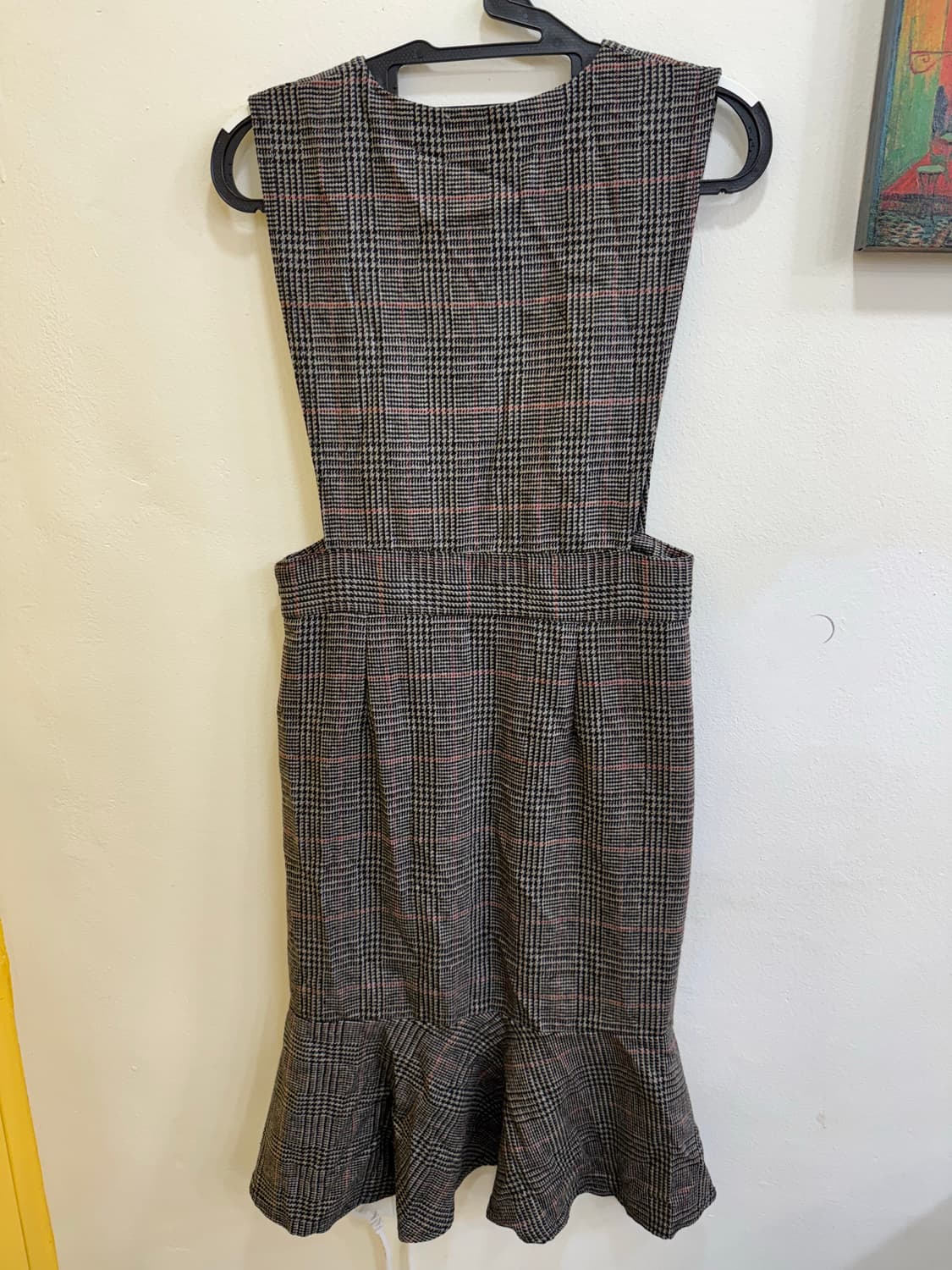 vtg 체크 플레어 원피스 상품이미지3