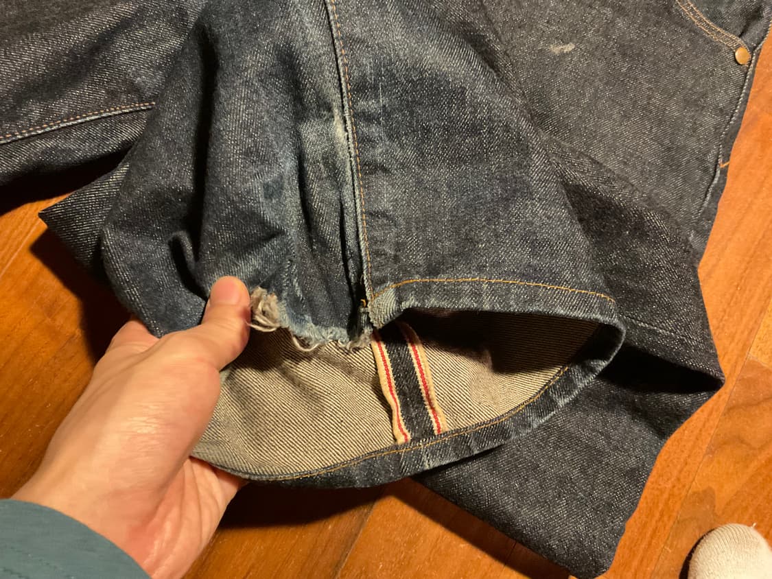 랭글러 셀비지 데님팬츠 상품이미지2