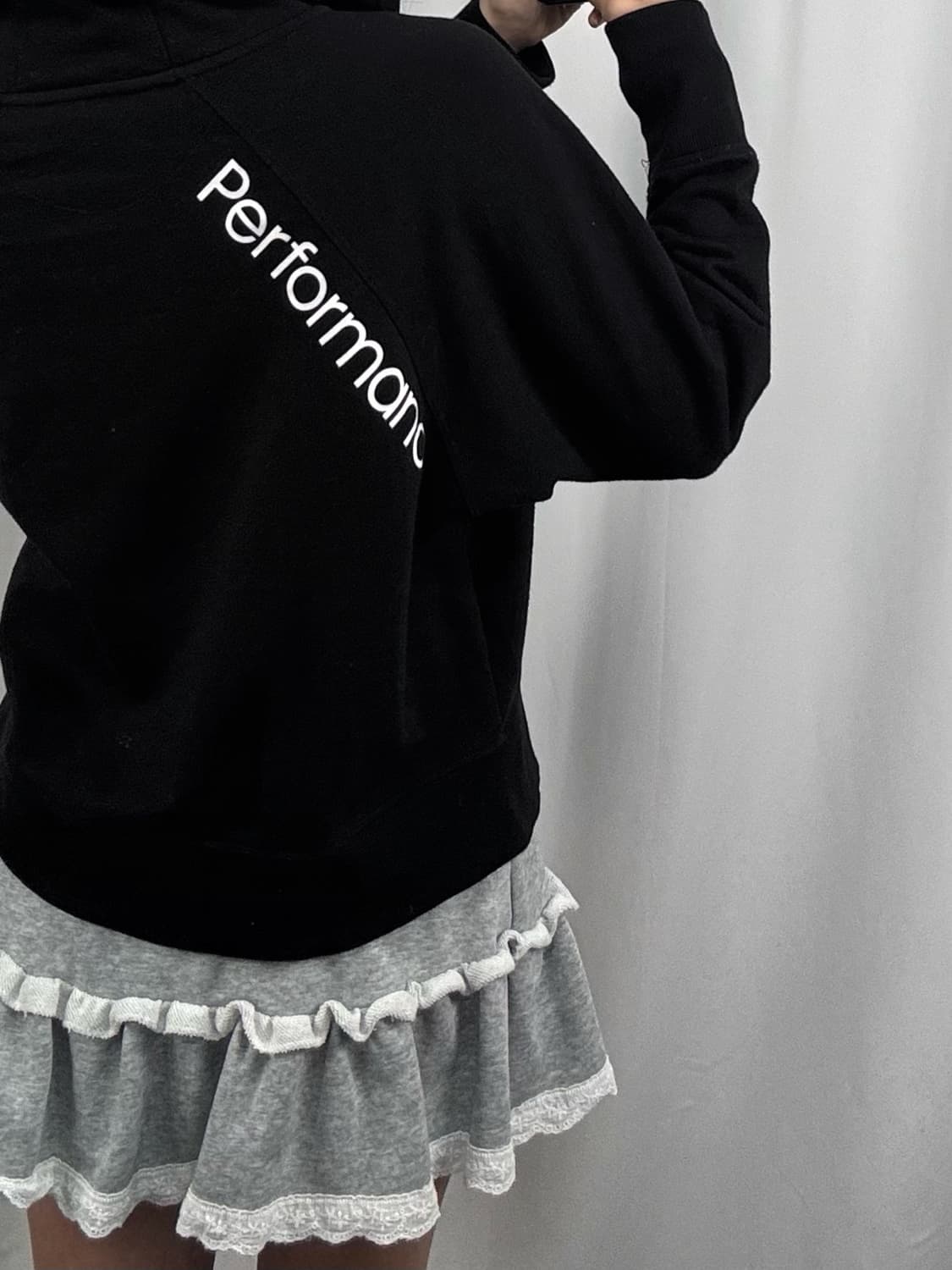 캘빈클라인 블랙 후드집업 상품이미지4