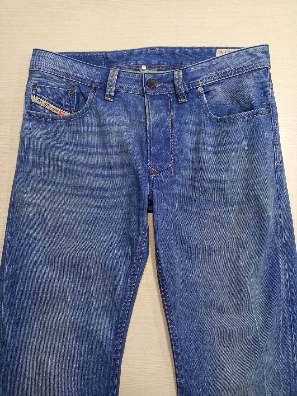 31 DIESEL Larkee 약골반 워싱 일자진 31-491 상품이미지3