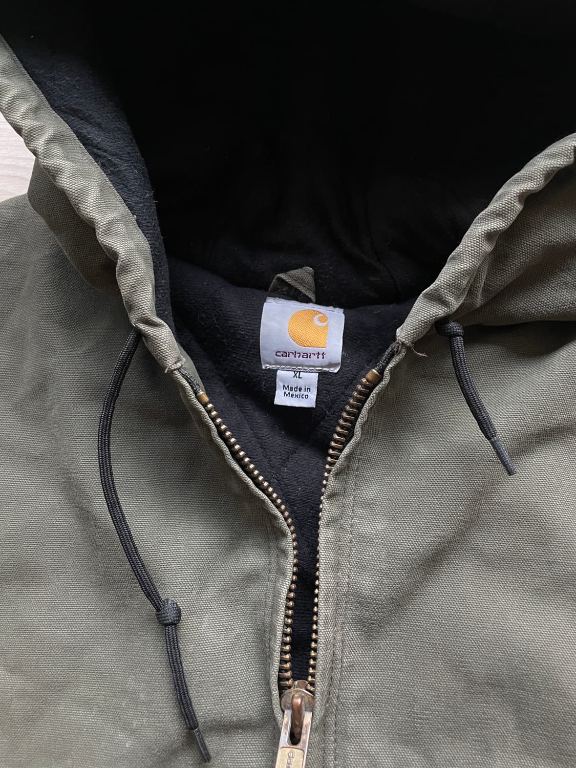 칼하트 j130 ARG 아미그린 액티브 샌드스톤 carhartt 빈티지 상품이미지3