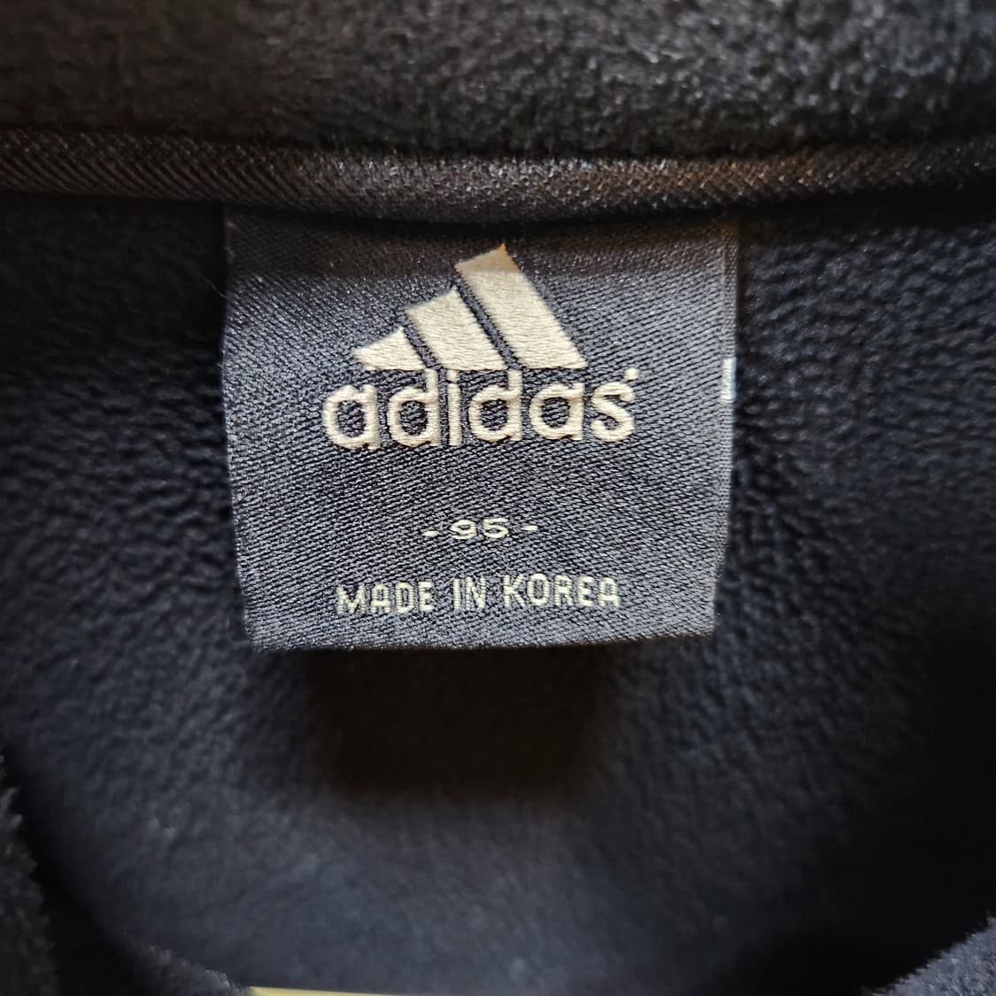 아디다스 사이드 레터링 로고 플리스 자켓 95(M~L) 남여공용 상품이미지7
