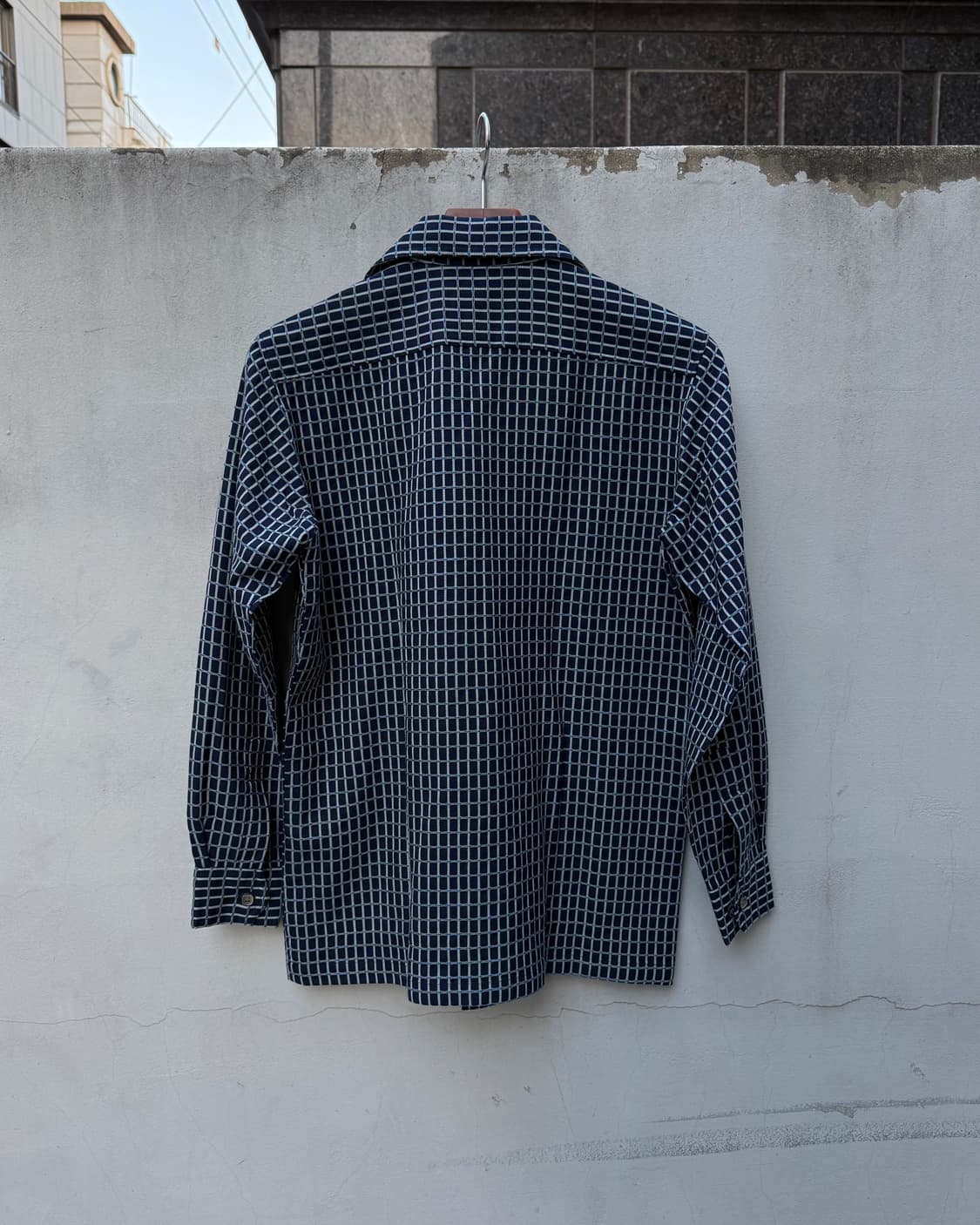 빈티지 오픈 카라 셔츠 상품이미지4