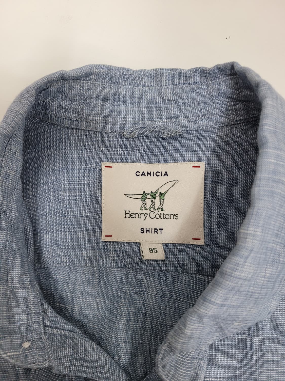 Henry Cottons 헨리코튼 린넨 셔츠 / 남 95 BUX 상품이미지6