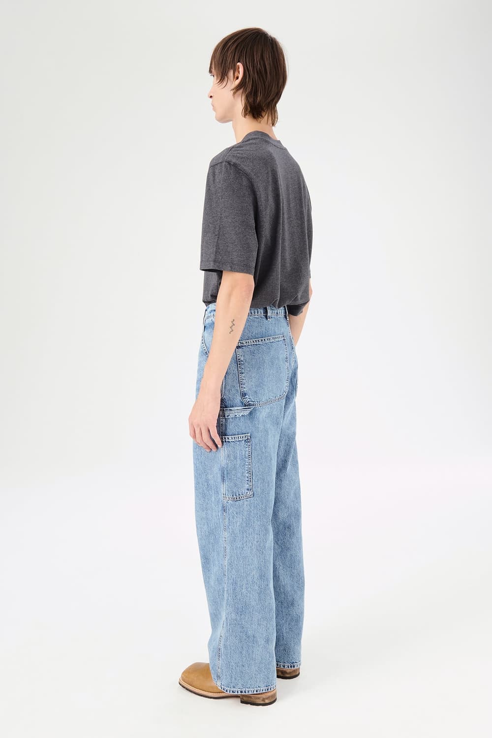 아워레가시 조이너 트라우저 쉐도우 워시 데님 50사이즈 신품급 카펜터 상품이미지2