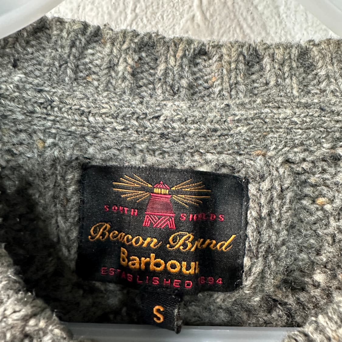 Barbour 바버 꽈배기 니트 95 상품이미지4