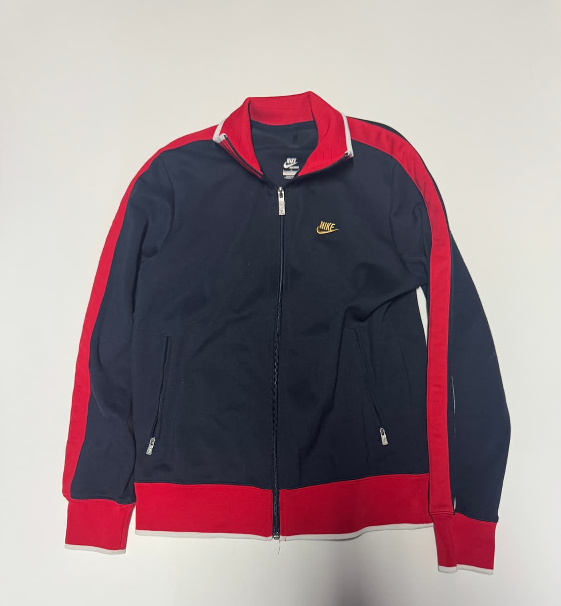 나이키 올드스쿨 검빨 트랙탑 집업 져지 M 상품이미지1