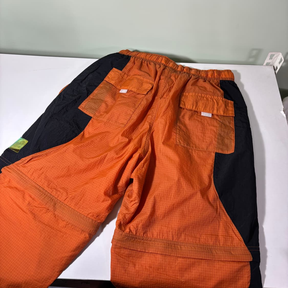 M 나이키 X 조던 다크오렌지 레귤러핏 나일론 우븐팬츠 상품이미지4