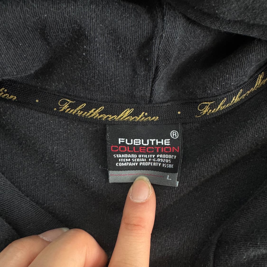 Fubu 후부 2-way 스타 블랙 후드집업  상품이미지5