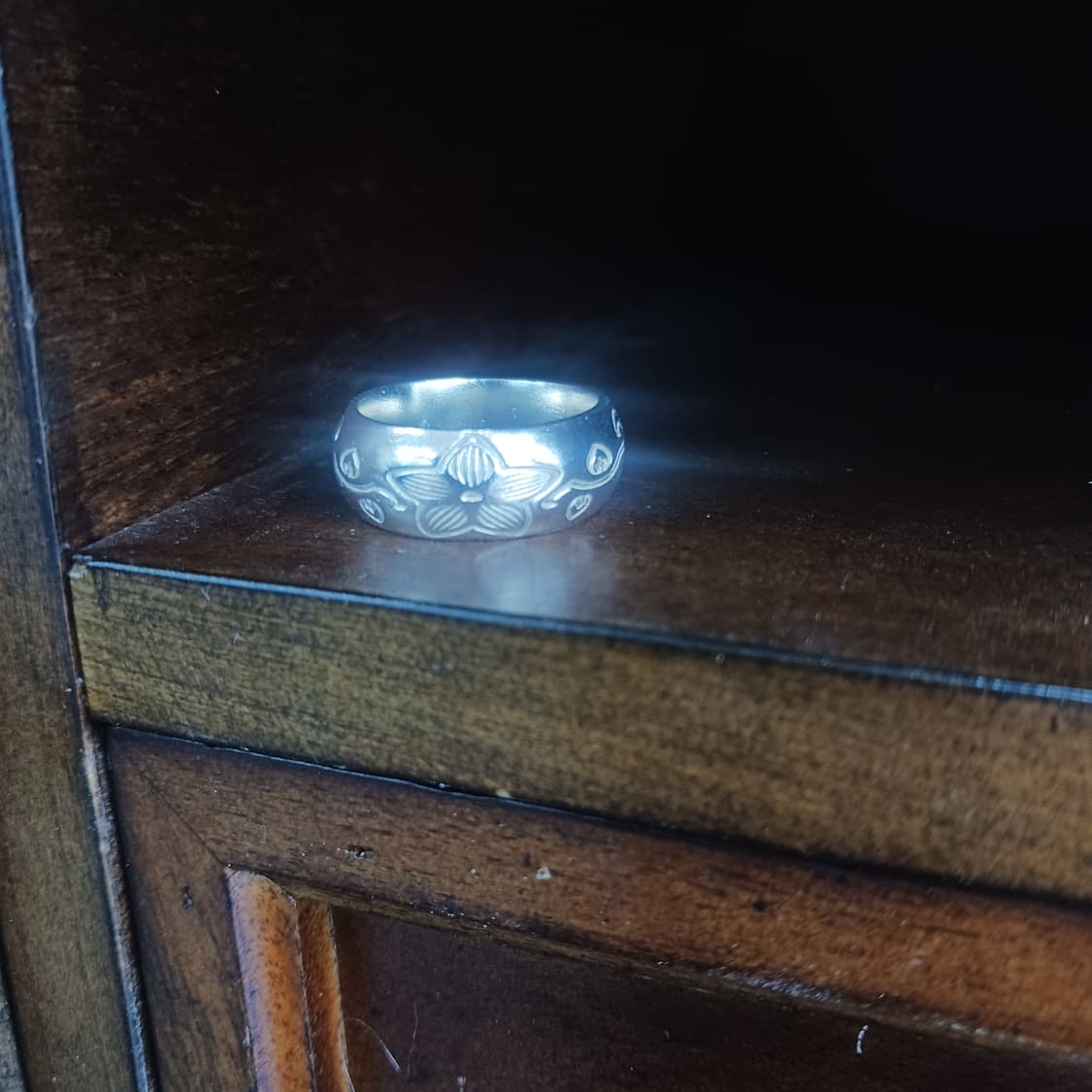 큰별꽃반지 순은99 은가락지 8미리  상품이미지5