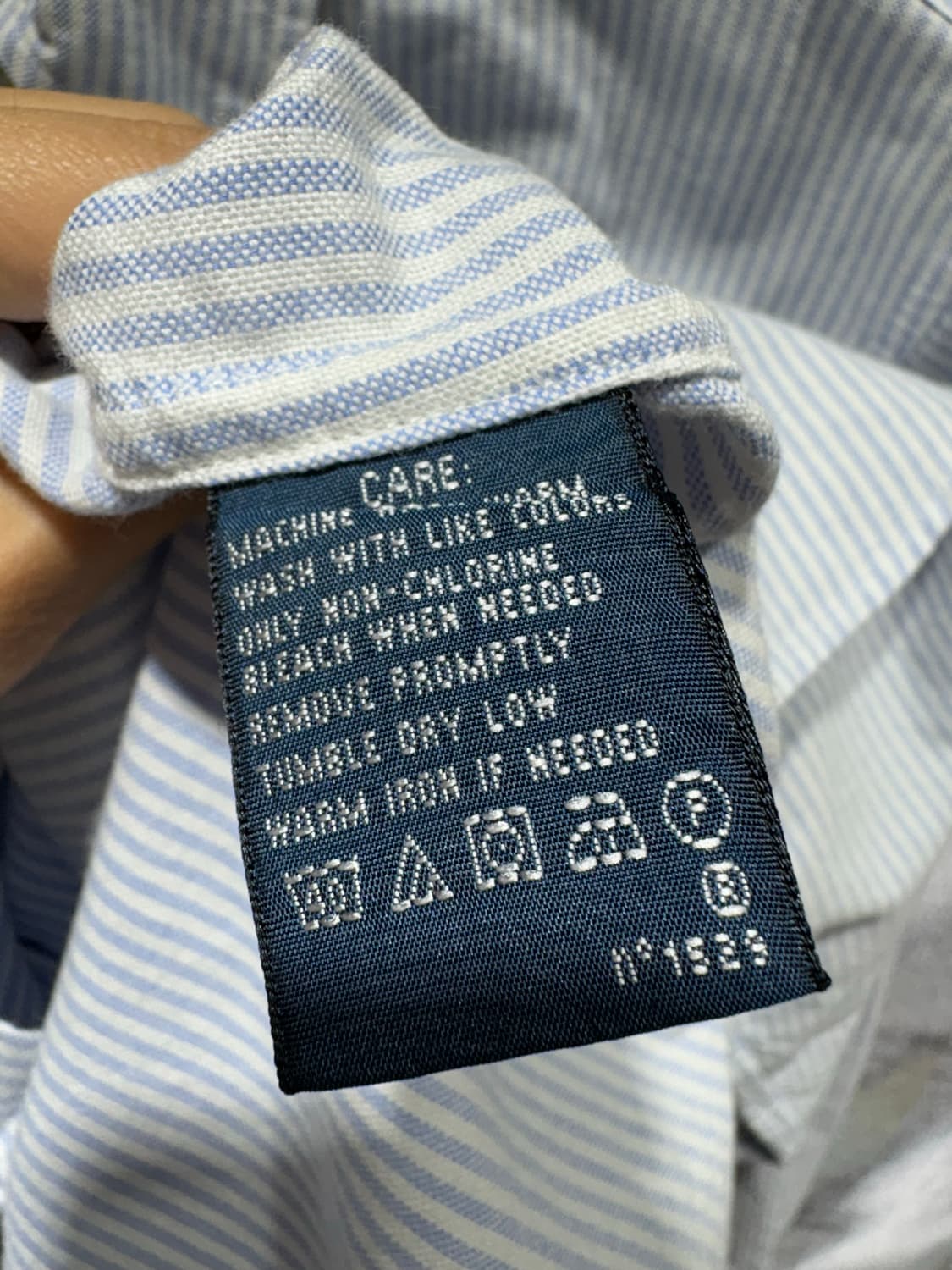 4 폴로랄프로렌 스트라이프 배색 화이트 셔츠 상품이미지6