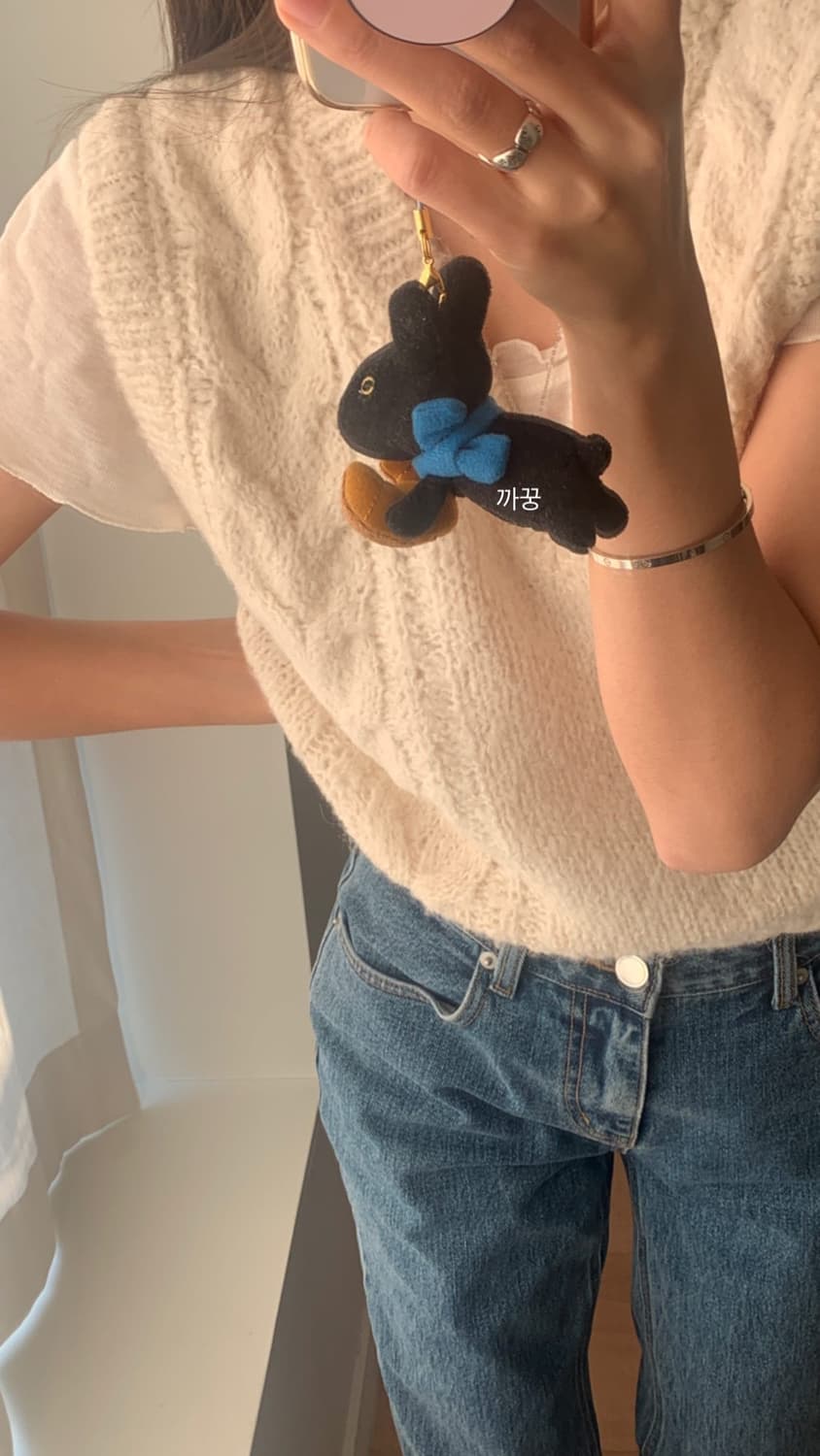 타낫 울 케이블 니트 베스트 knit vest 상품이미지1