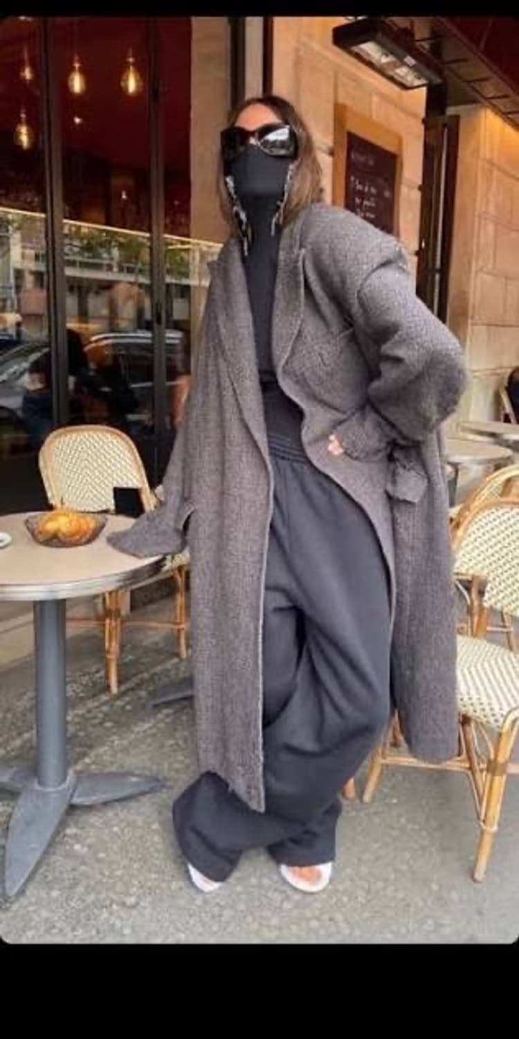 [36] 발렌시아가 디스트로이드 디스트레스드 코트 상품이미지3