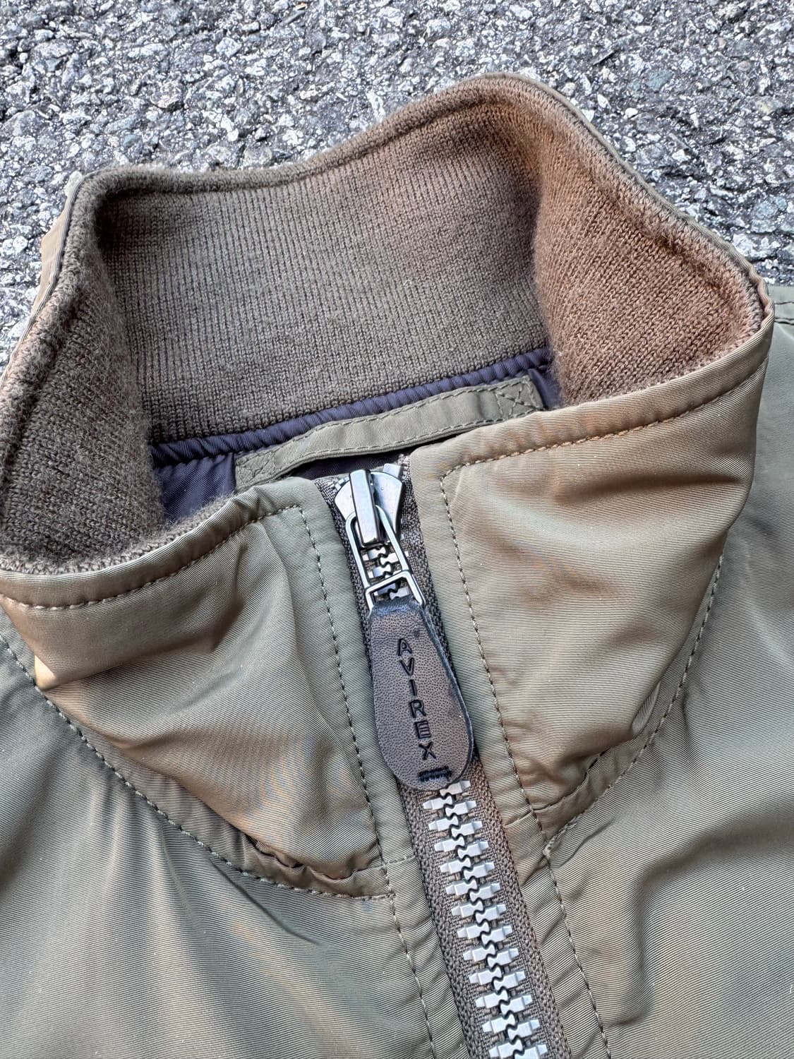 아비렉스 미국 공군 70주년 기념 MA-1 플라이트 자켓 상품이미지3