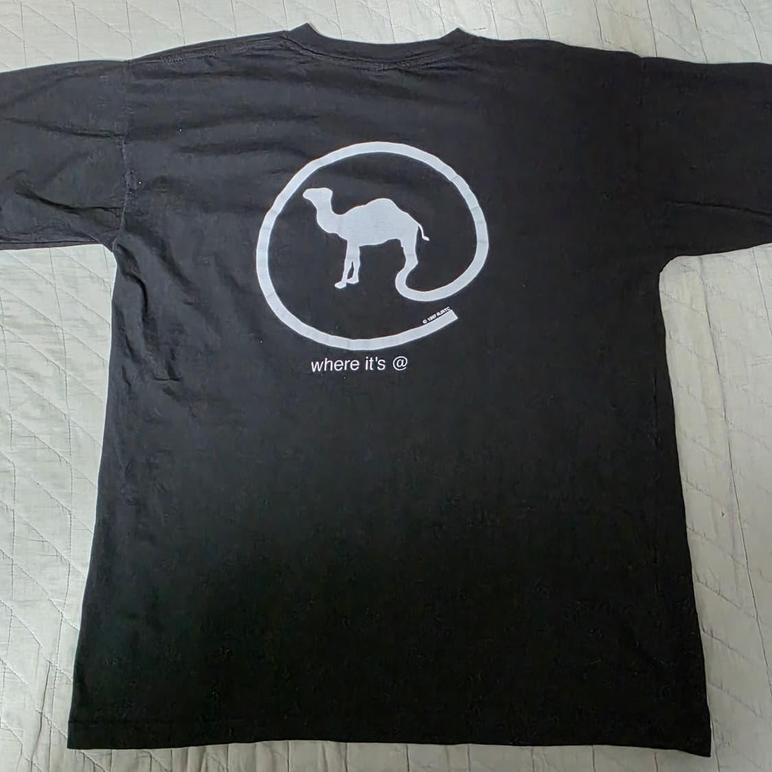 [XL] 90s 카멜 포켓 프로모 티셔츠 ver. fit like L 상품이미지3