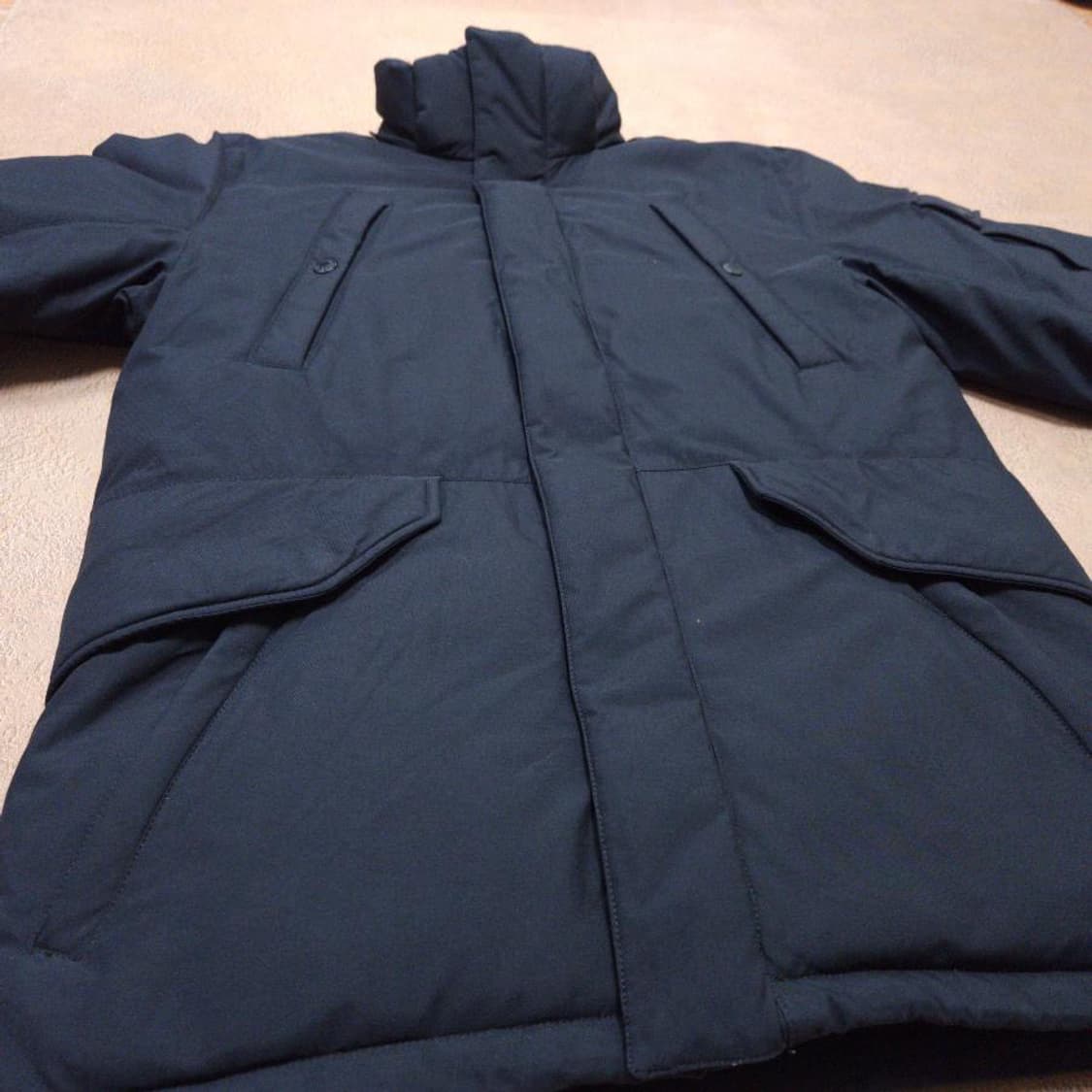 바배) 노스페이스 덕다운 블랙 패딩 상품이미지2