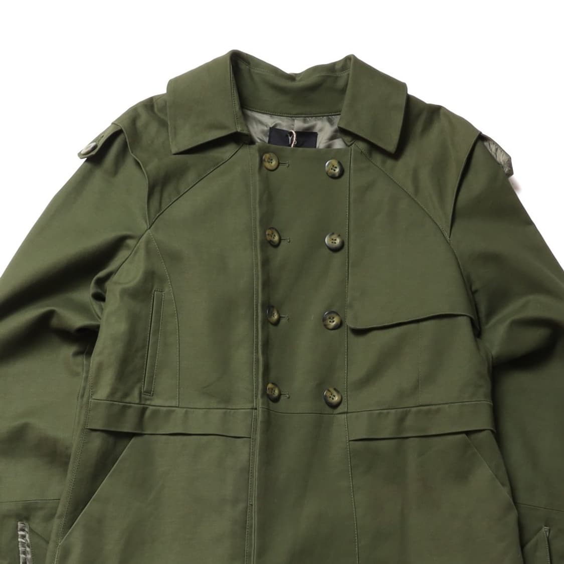Y's by 요지 야마모토 Cotton Trench Coat  상품이미지3