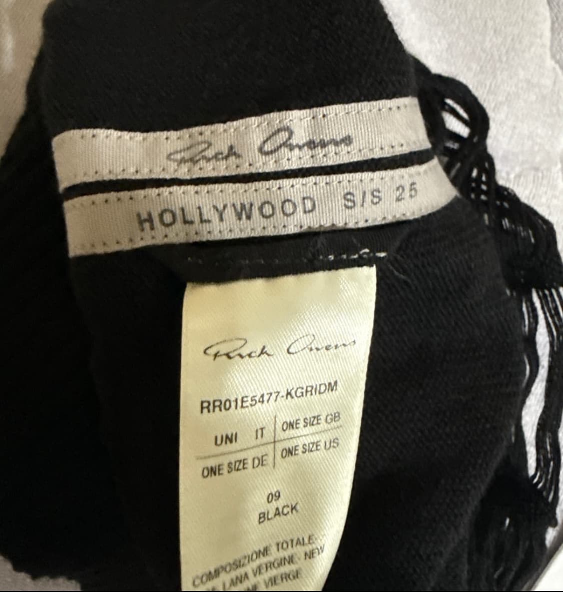 릭오웬스 25FW 헐리우드 스컬 바라클라바 상품이미지6