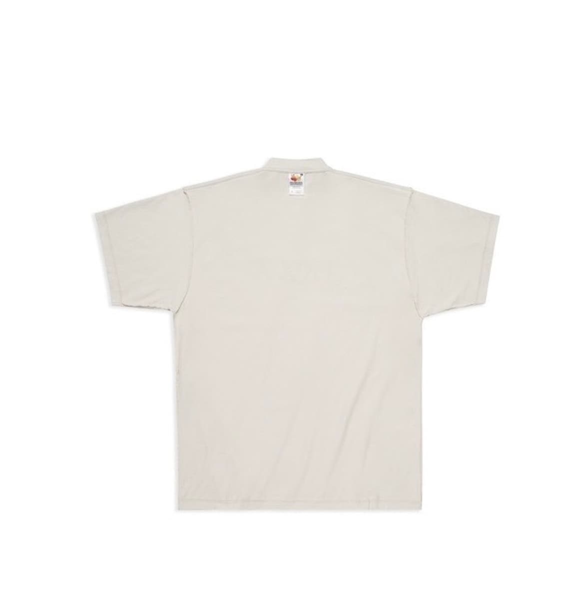 발렌시아가 xxxl 3xl 오버사이즈 인사이드아웃 티셔츠 반팔 상품이미지2