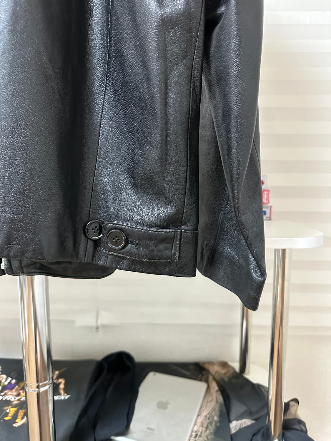 Lambskin Stand Collar Jacket 상품이미지6