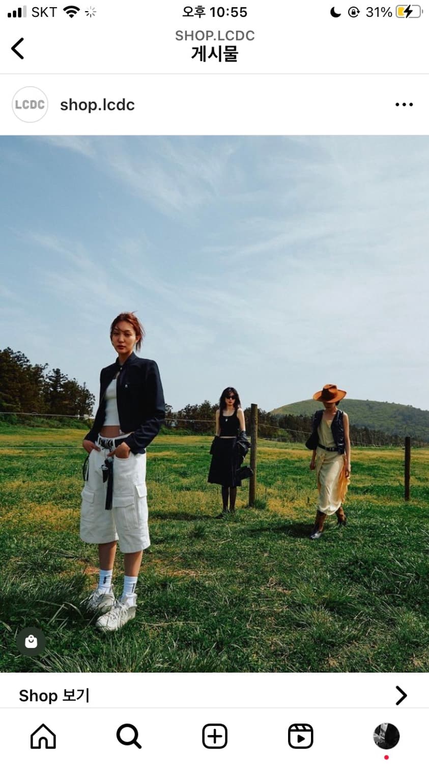 Lcdc 카고 쇼츠 상품이미지2