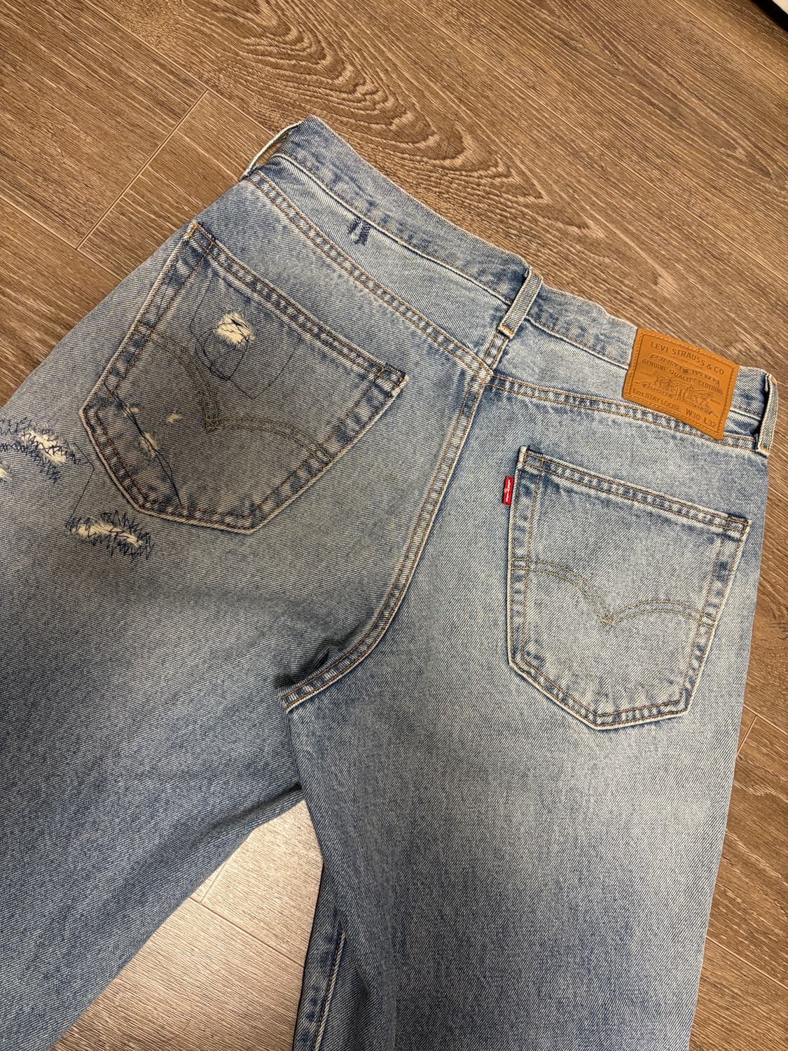 [30/32]리바이스 디스트로이드 스테이루즈 데님 판매. 상품이미지4