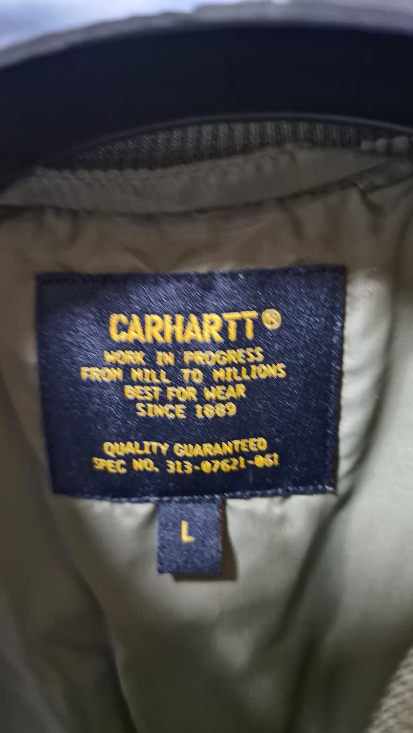 칼하트 퀼팅 조끼 올리브 Carhartt Vest L 상품이미지4