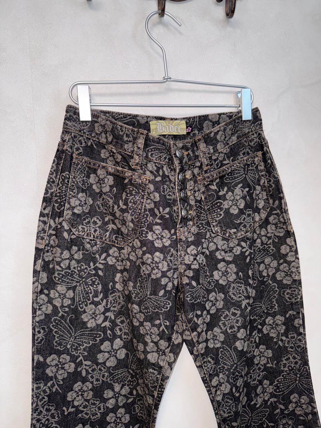 Badee oriental butterfly bootscut pants 상품이미지2