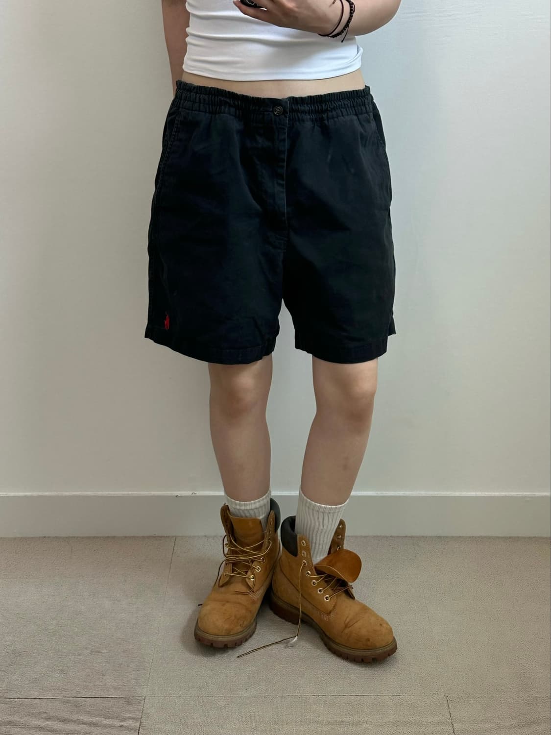 폴로 랄프로렌 프랩스터 블랙 반바지 쇼츠 상품이미지1