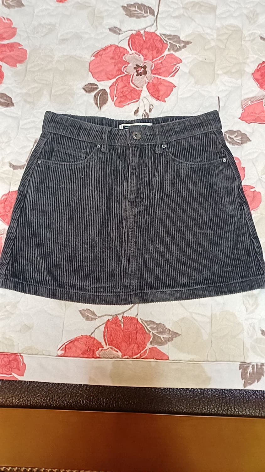 플랙 코듀로이스커트 26인치 기장34 상품이미지1