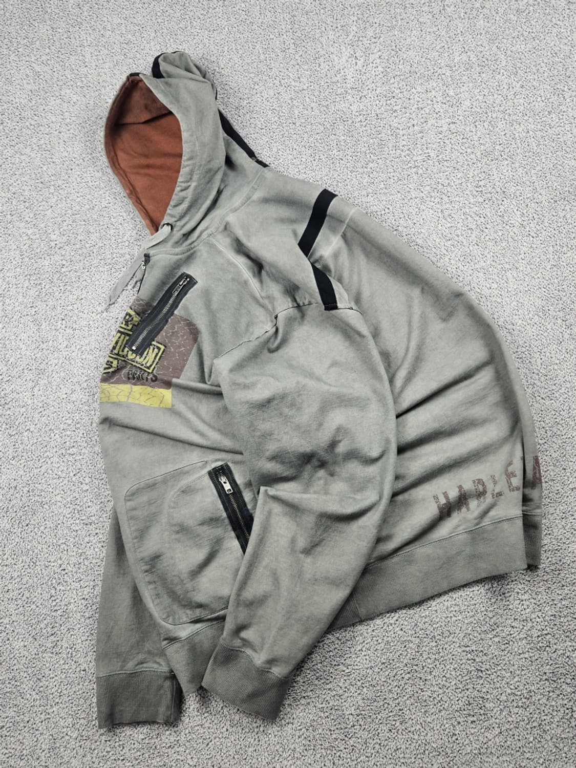 할리데이비슨 포켓 유틸리티 스웻 후드집업 ( 2XL ) / 10244 상품이미지3