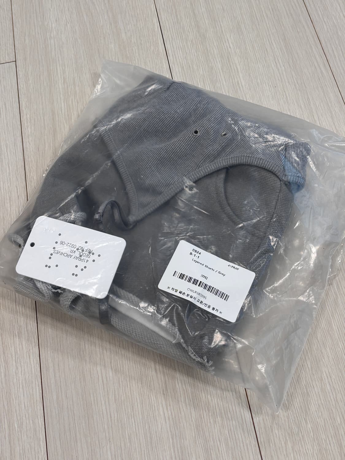 41pray 41프레이 레이어드 쇼츠 반바지 상품이미지2
