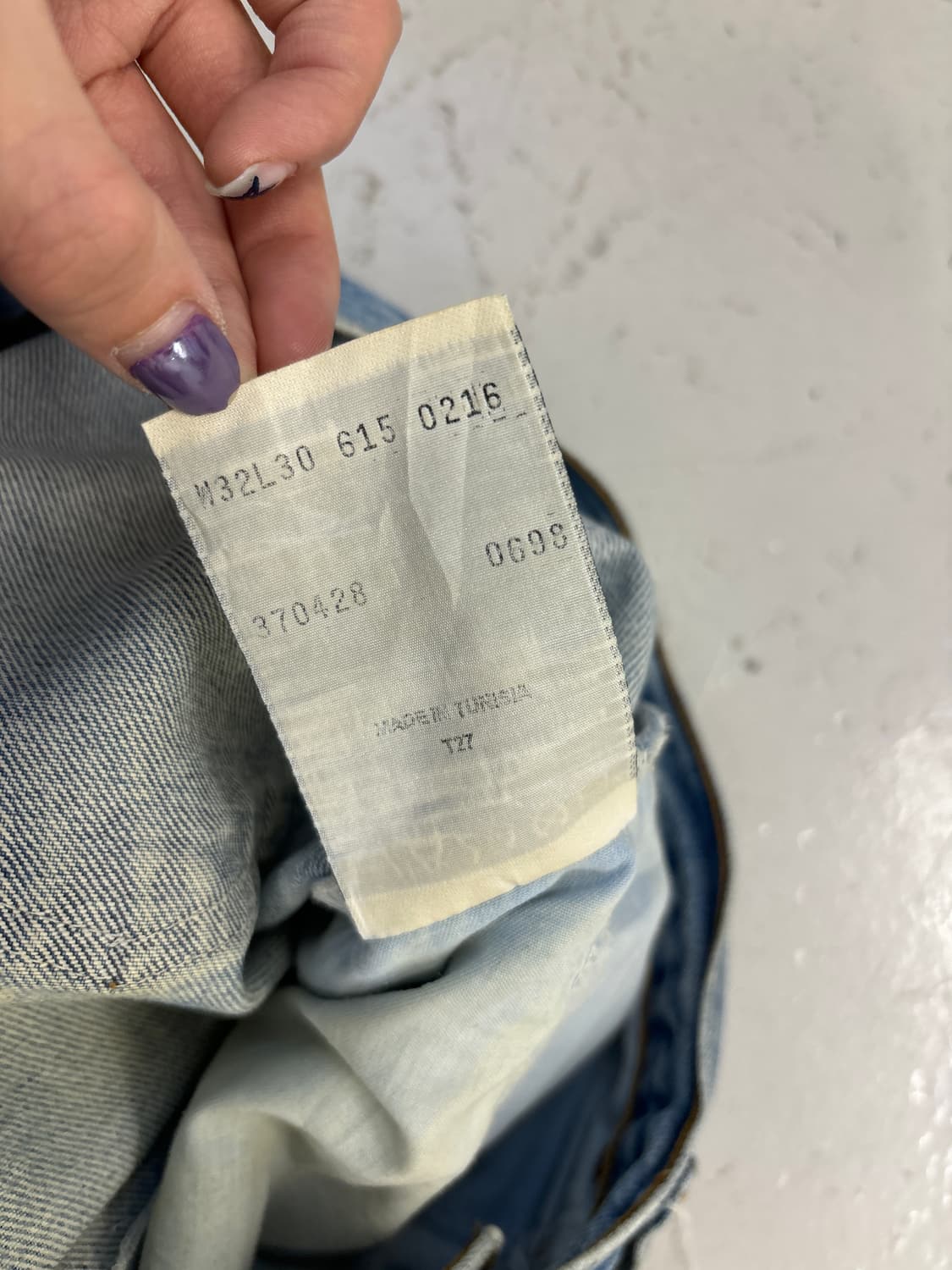 90‘s 리바이스 615 오렌지탭  상품이미지9