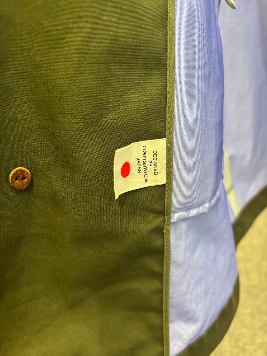 Nanamica gore-tex balmaccan coat 상품이미지5
