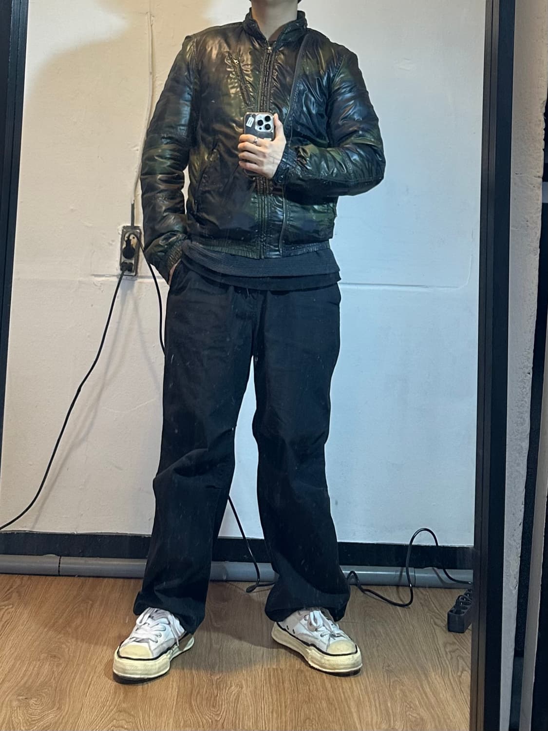 디젤 밀리터리 경량패딩 상품이미지7