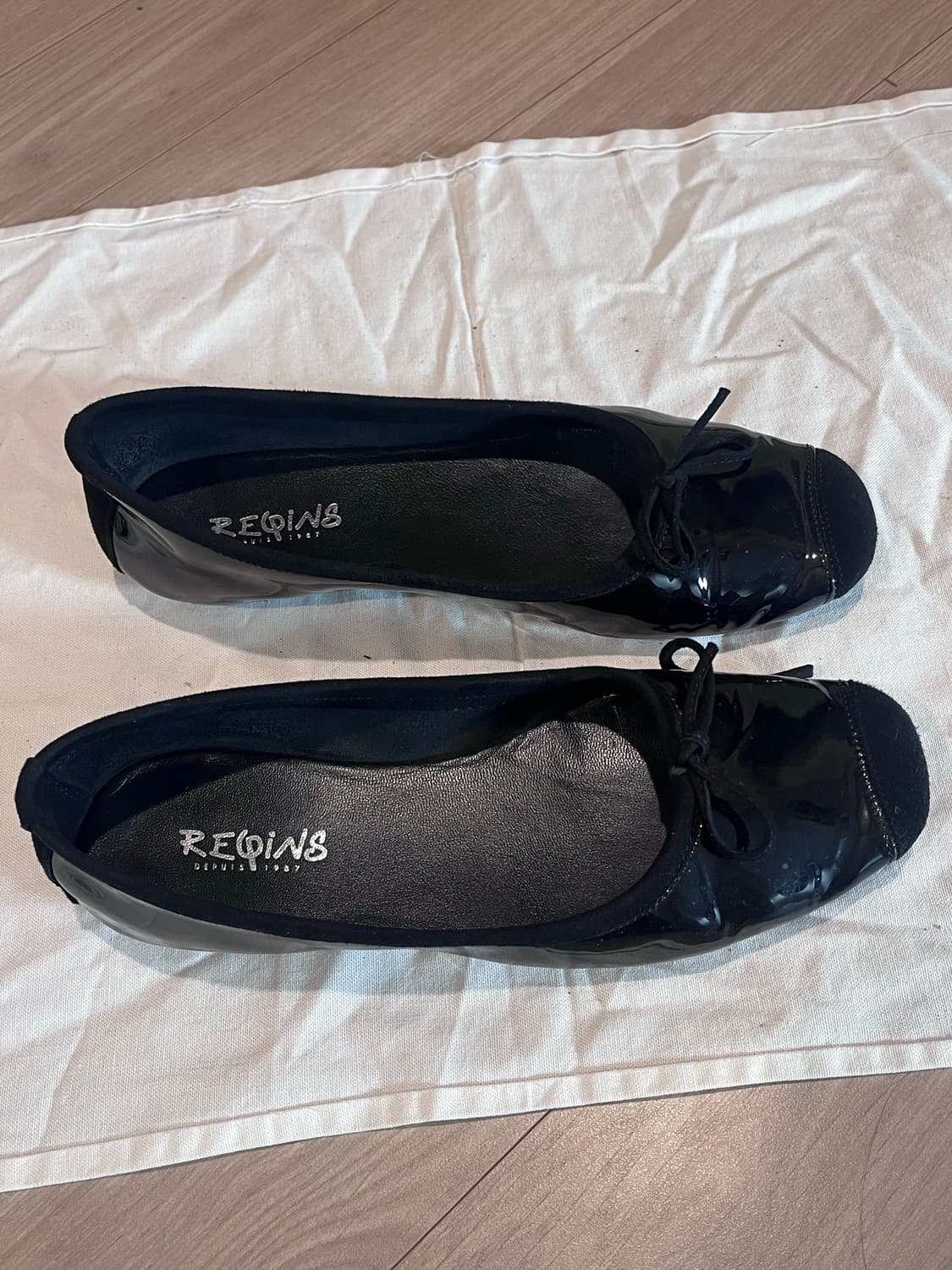 흐꺙 하모니 harmoney Noir (Vernis) 230 36사이즈 상품이미지4