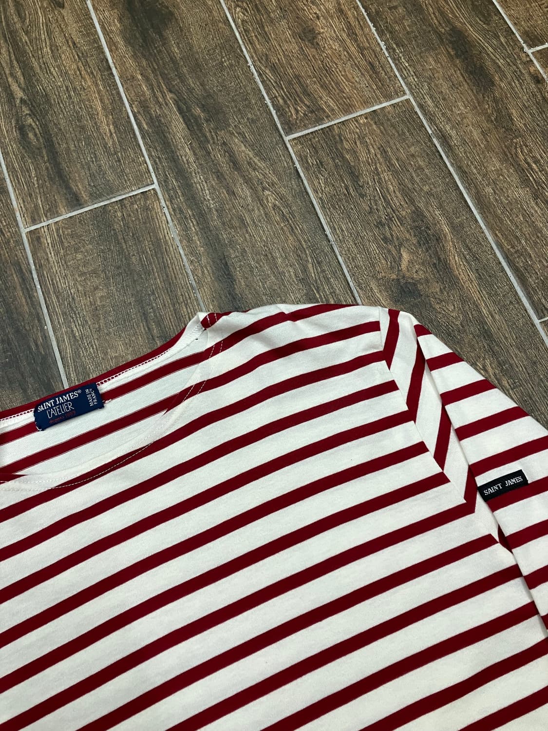 세인트 제임스 길도 단가라 티셔츠 상품이미지5