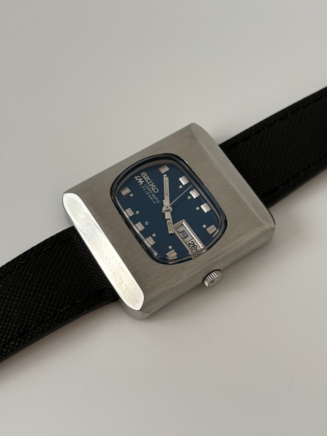 70s lord matic blue square automatic 상품이미지5