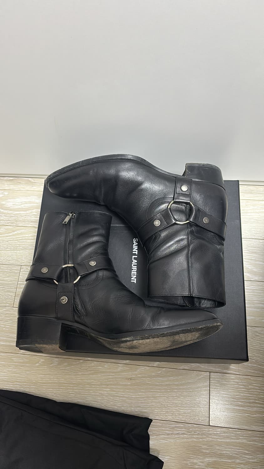 생로랑 모터사이클 하네스 부츠 43.5 사이즈 상품이미지3