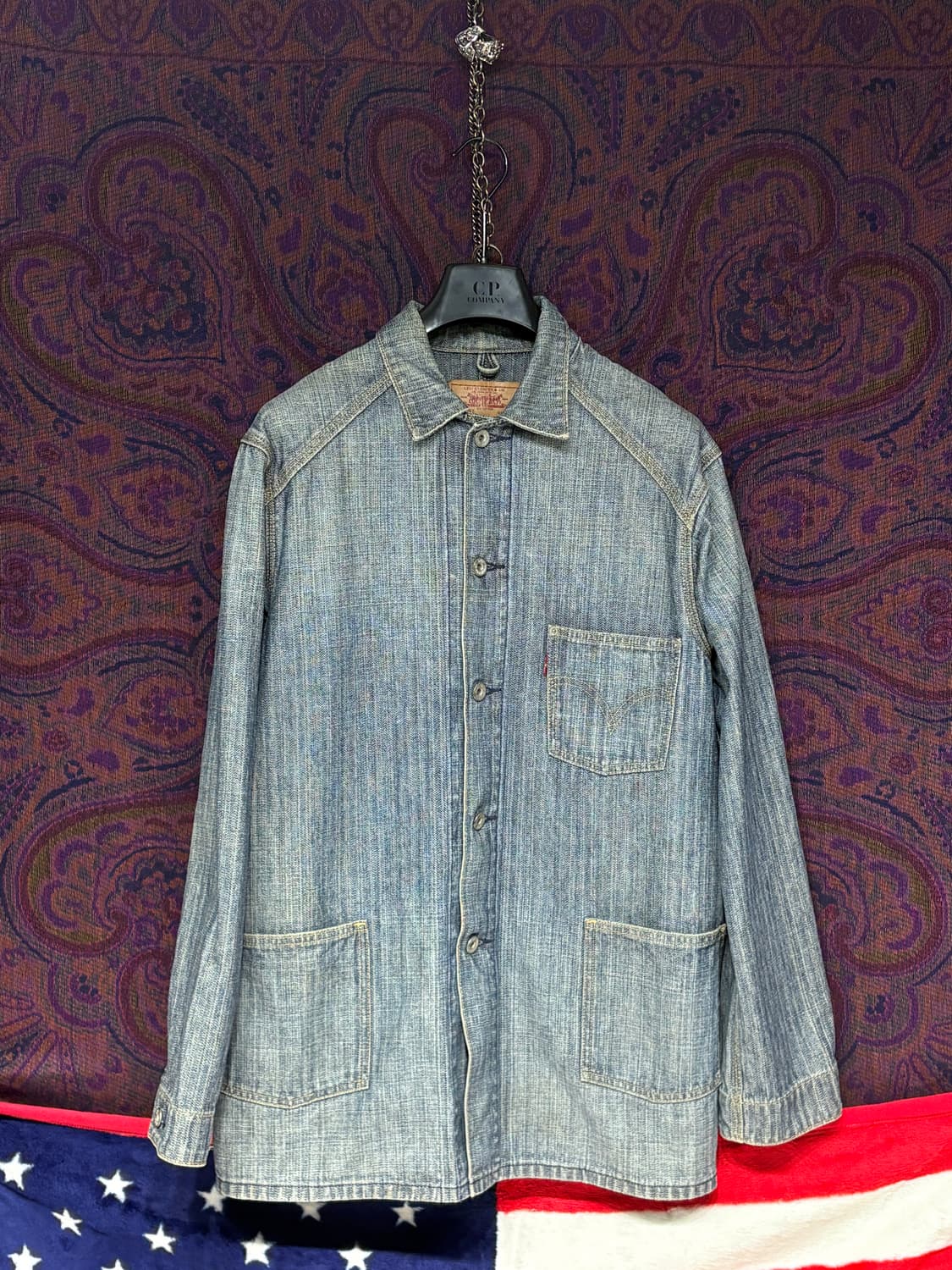 리바이스 헤링본 데님 초어자켓 상품이미지1