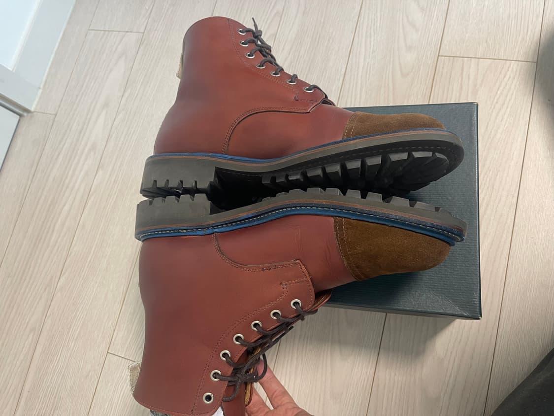 마크 맥네어리 Tan Waxy Snuff Suede Derby Boot  상품이미지5