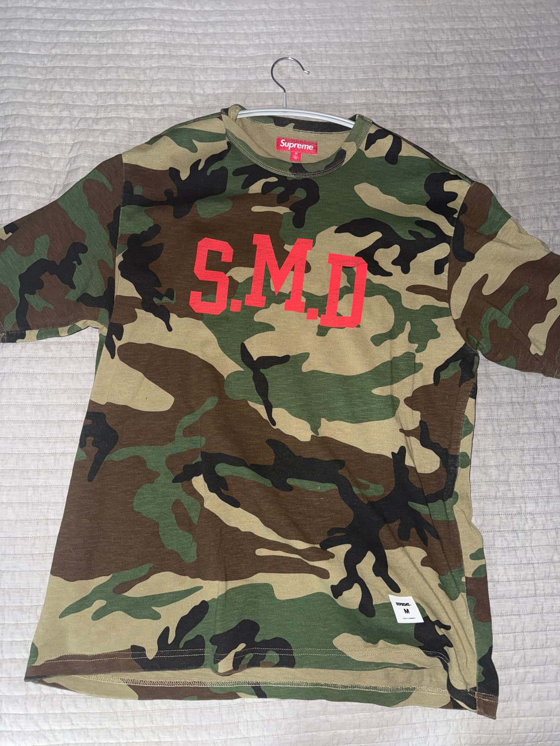 슈프림 카모 SMD 반팔 티셔츠 M 상품이미지1