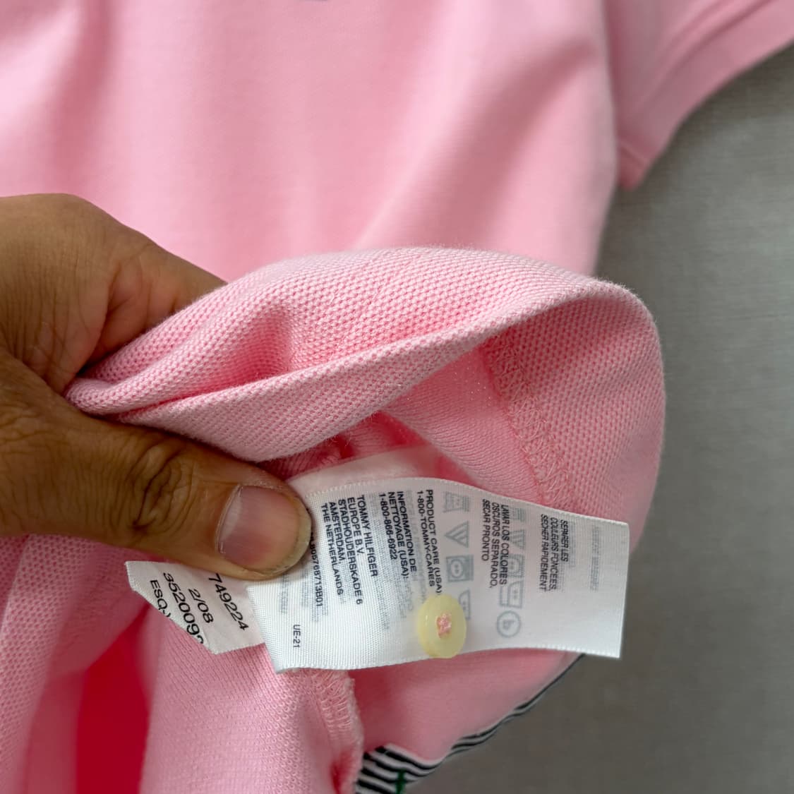 타미힐피거 반팔 카라티 사이즈95M 상품이미지5