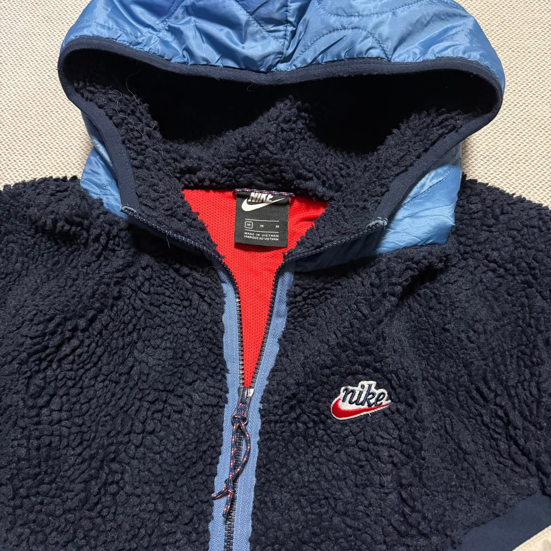 나이키 헤리티지 퀄팅 플리스 자켓 상품이미지2