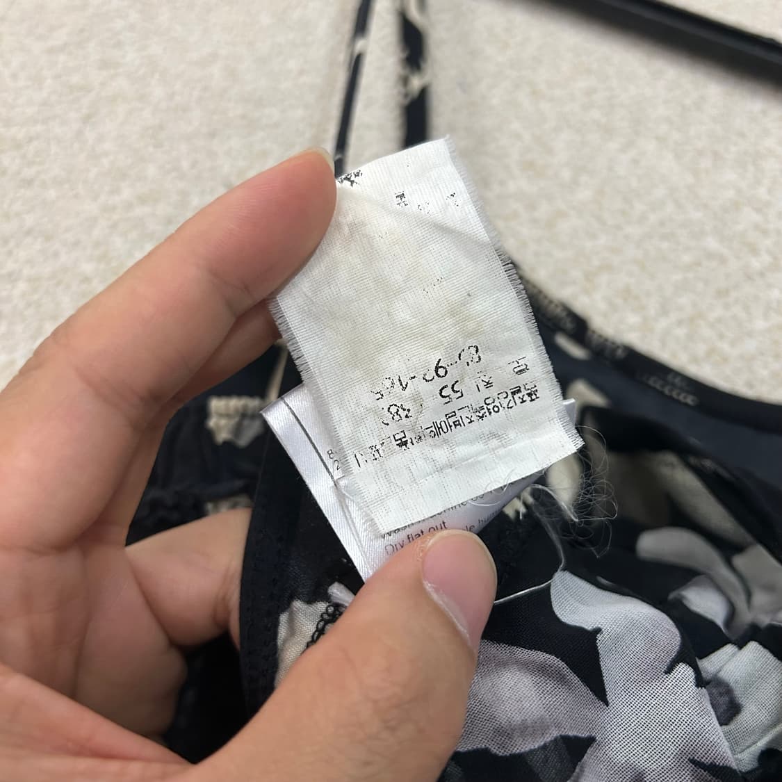 (S) 04ss 샤넬 플라워 패턴 뷔스티에 탑 슬리브리스 상품이미지8