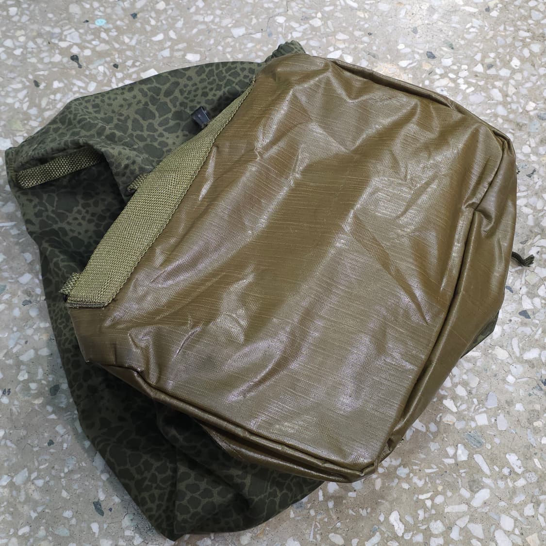 빈티지 폴란드군 카모 백팩 상품이미지7