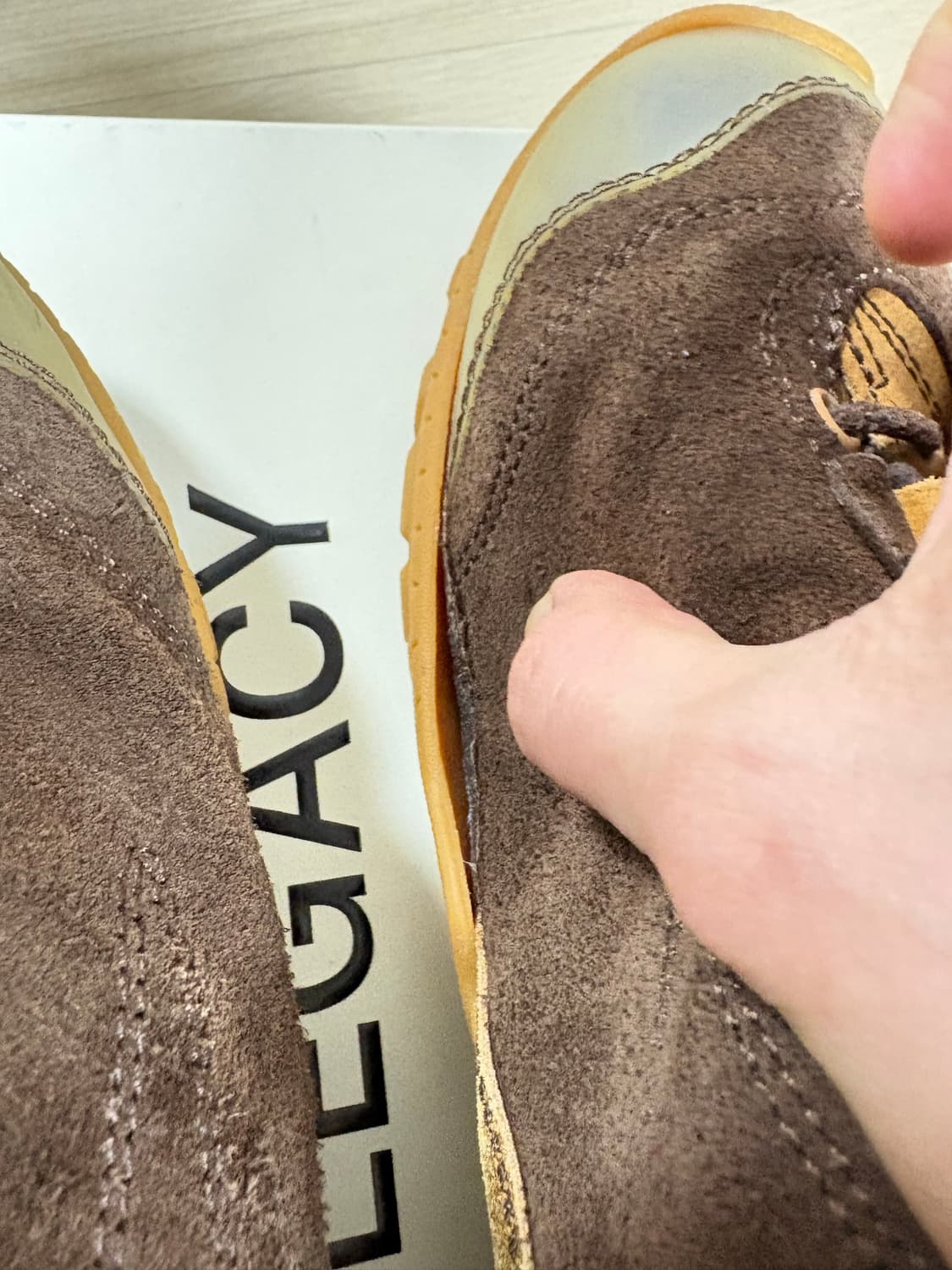 아워레가시 가베 오크 스웨이드 브라운  상품이미지6