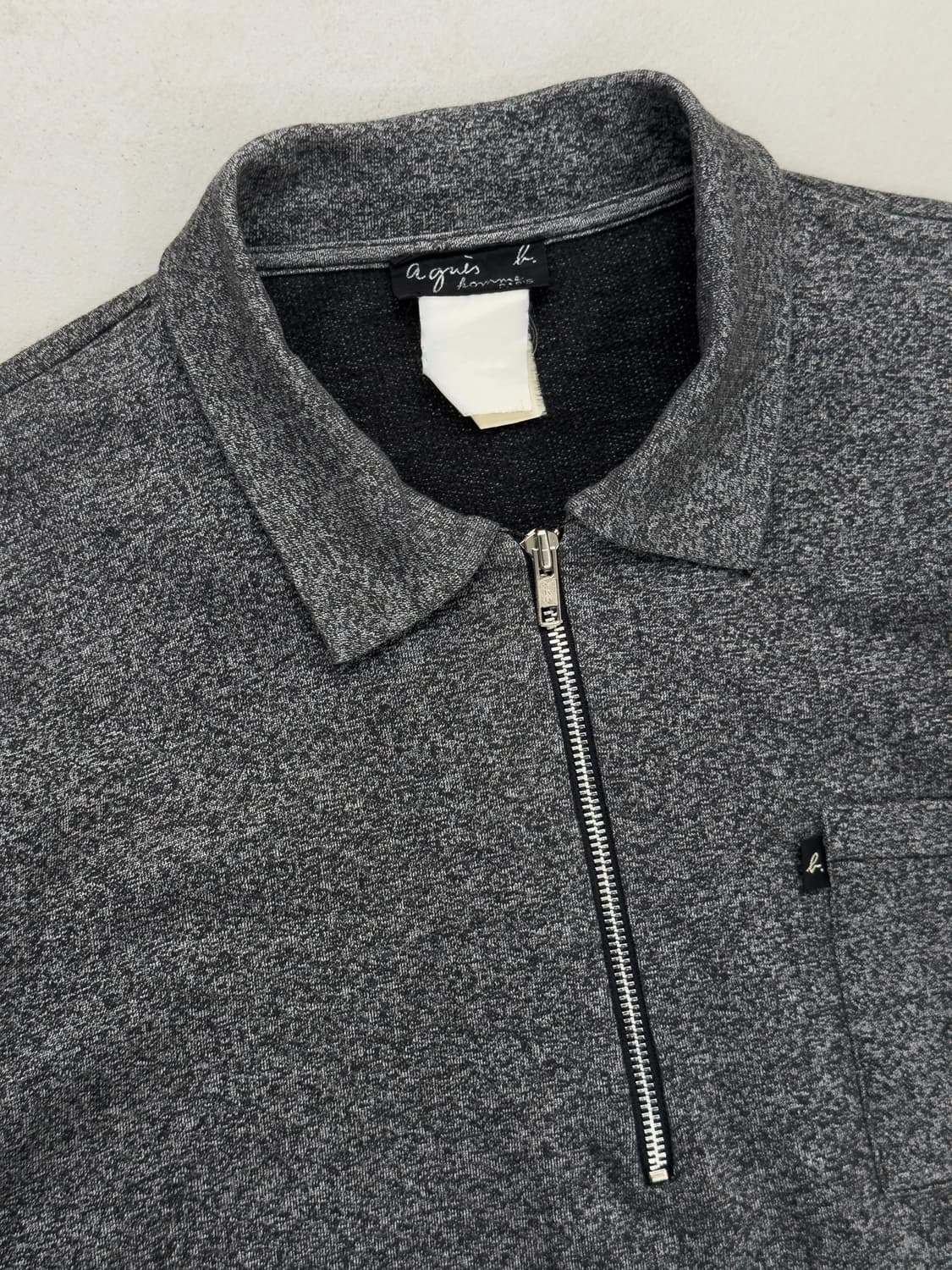 agnes b 집업 니트 상품이미지4